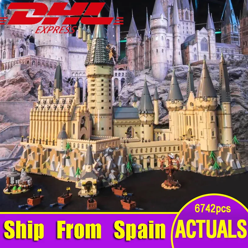 Economici 16060 16007 Giocattoli Moive Il 71043 Magic Castle e 10228 Haunted Casa di Modello di Montaggio di Giocattoli Di Natale Giocattoli Blocchi di Costruzione di Mattoni