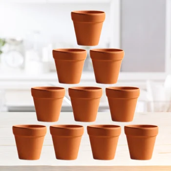 

20Pcs Small Red Ceramic Flower Pot Terracotta Pot Clay Ceramic Pottery Planter Cactus Flower Pots Succulent Nursery Pots Great f