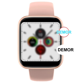 

DEMOR Smart Watch IWO Series 5 PRO MAX 2020 Connected Heart Rate Monitor Smartwatch for Men Women iOS 13 12 11 8 X Android Phone