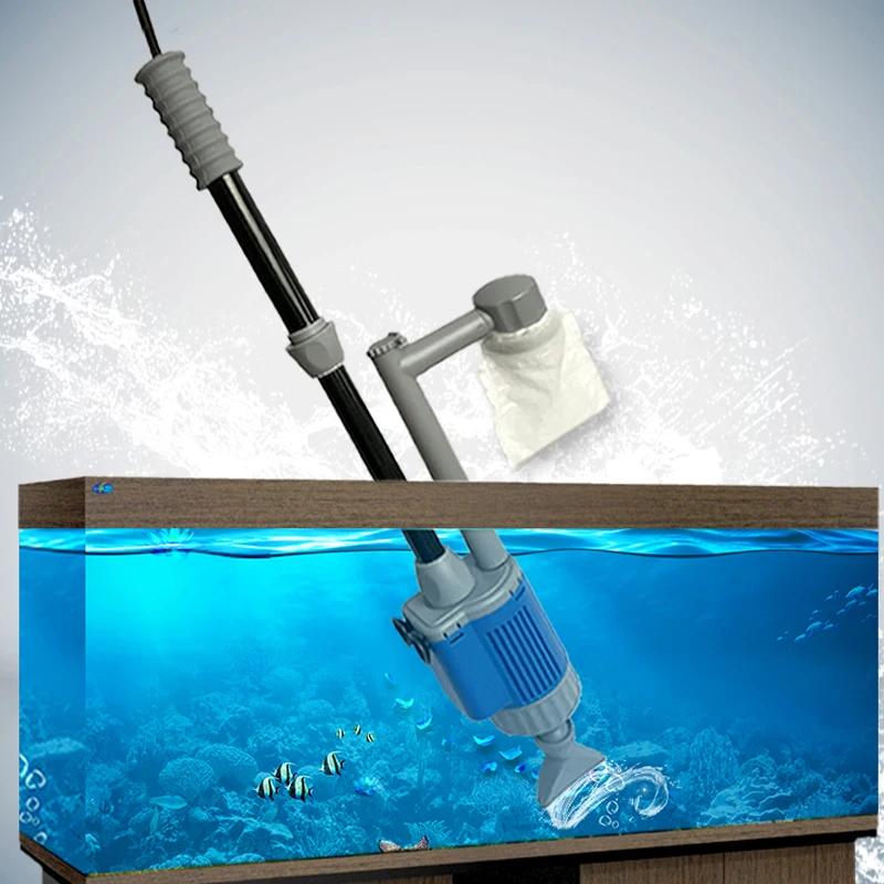 20W 28W Automatic Aquarium Water Changer Pump for Fish Tank Grav