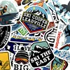 50Pcs Pack Winter Skiing Snow Mountain Graffiti Stickers For Luggage Laptop Skateboard Snowboard Refrigerator Ski Decal Stickers ► Photo 3/5