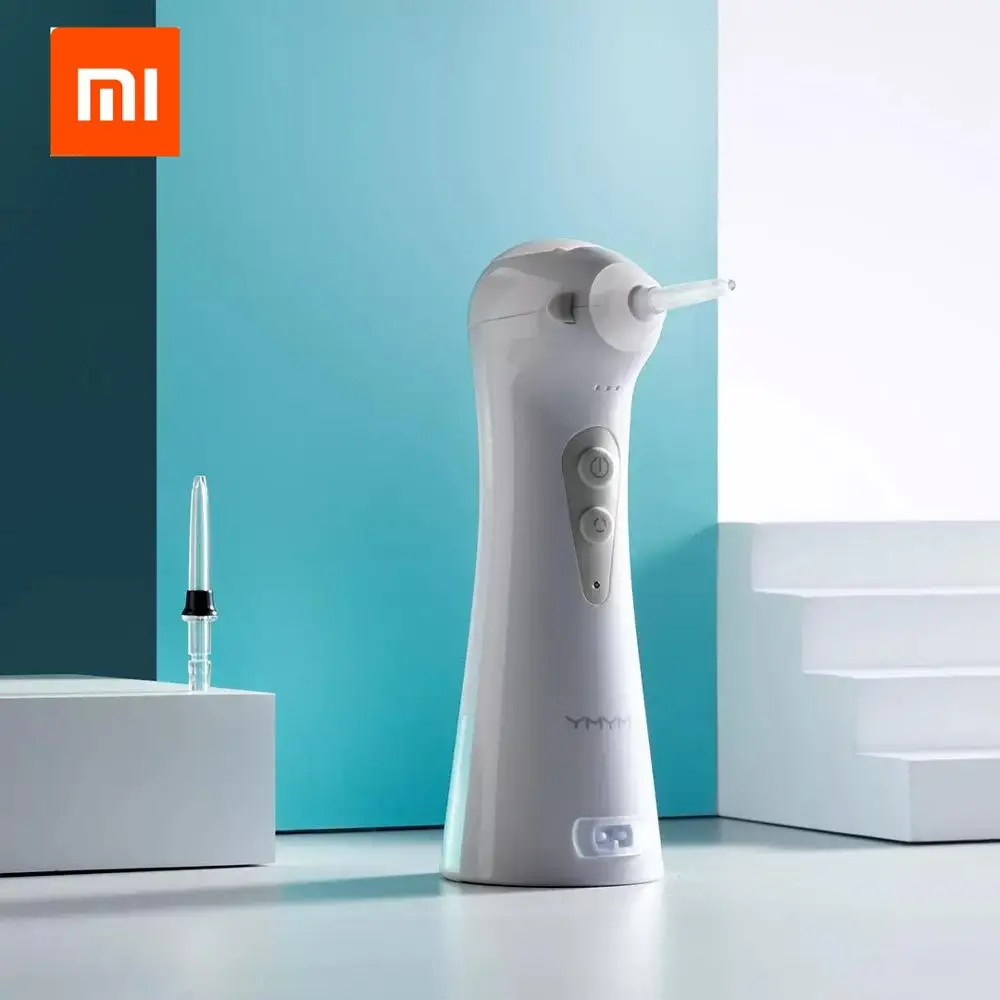 Xiaomi YMYM YF1 портативный Электрический водный плавающий 1500 мАч перезаряжаемый водонепроницаемый ирригатор для полости рта зубочистка дл…