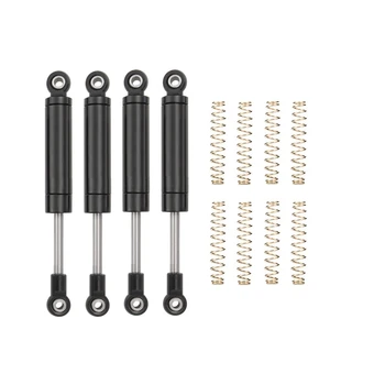 

Black Aluminum Alloy Climbing Car Shock Absorber Springs Set for SCX10 TF2 RC Rock Crawlers Accessory