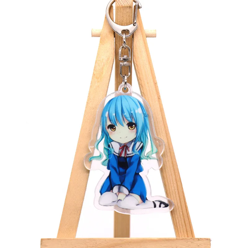 Anime Watashi ni Tenshi ga Maiorita! Precious Friends Hoshino Miyako  Shirosaki Hana Keychain Cosplay Acrylic Charm Pendant Toy - AliExpress