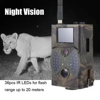 

HC-330M 16MP Trail Camera Waterproof 1080P Photo trap Hunting Wildlife Monitoring 120°Detecting Range 940nm Night Vision