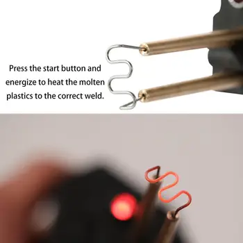 

220V 50W Fairing Welder Gun Bumper Cutting Plastic Tools Kit Repair Stapler Welding and Fairing For Car Bumper Hot Motorcyc R1I8