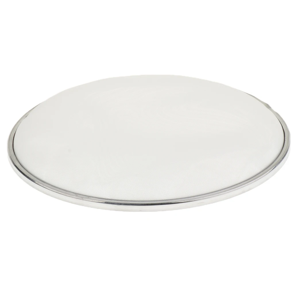 8/10/12/13/14/16 inch White Bass Double Layer Drum Head Silent Mute Drum Skin Percussion Parts for Bass Drum Set Kit