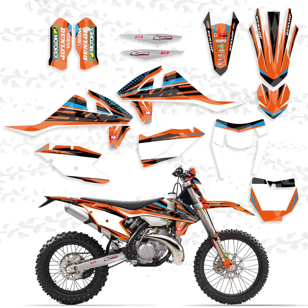 Motorcycle For KTM EXC 125 250 300 450 2014 2015 2017 Full Sticker