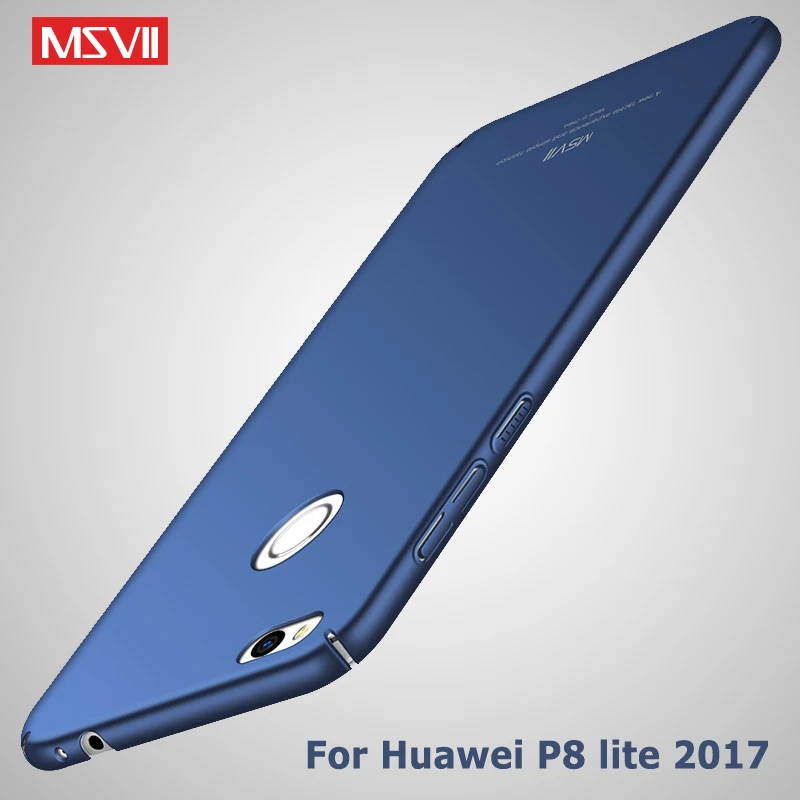 Honor 8 Lite чехол MSVII Silm Coque для Huawei P8 2017 Honor8 Жесткий ПК чехлы|Бамперы| |