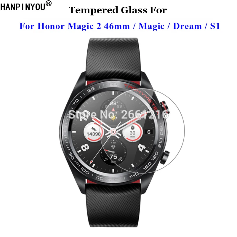 Закаленное стекло 9H 2.5D для Huawei Honor Magic Watch 2 Защитная пленка экрана Dream 46