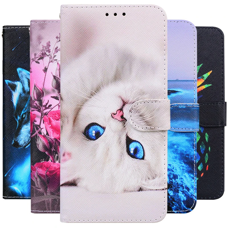 Чехол-книжка для Samsung Galaxy A10 A12 A02 A32 A22 A52 M12 A01 Core A11 A20e A30s A50 A31 A41 A51 A71 A21S M31 M21 кожаный |