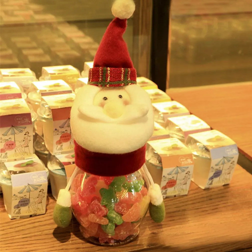 Christmas Candy Gift boxes Candy JarTheme Small Gift Bags Christmas Tree Ornaments Christmas Crafts Home Party Decorations