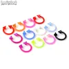 20PCS Colorful Silicone Body Piercing Jewellery Horseshoe Septum Piercing Nose Lip Ring Ear Cartilage Helix Piercing Earrings ► Photo 2/6