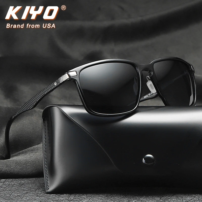 

Солнцезащитные очки KIYO, Мужские квадратные, поляризационные, для вождения, 2020, 3822