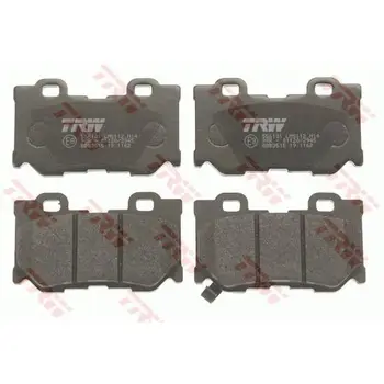 

Disc pads tail \ Infiniti FX35 03 FX50/G37 08 Nissan 370Z 09 TRW GDB3515