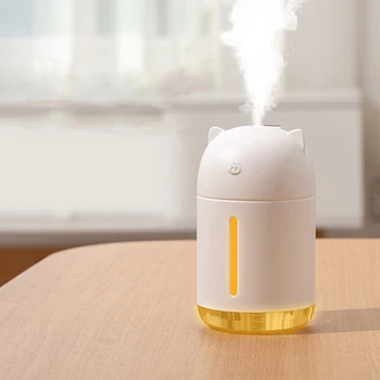 

Cute Air Humidifier 320ML Aroma Diffuser Mini USB Diffuser Car Air Purifier Freshener Mist Maker Fogger Humidificator For Home