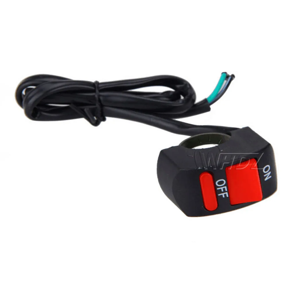 1PC 56cm Universal Electrombile Motorcycle Tuning Part Handle Switch Button for headlight adapt Switch ON-OFF Button Switch (8)