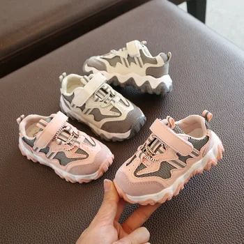 

2020 CHILDREN'S Shoes Small CHILDREN'S Sports Shoes New Style Breathable Toddler Casual Shoes Kids Sneakers