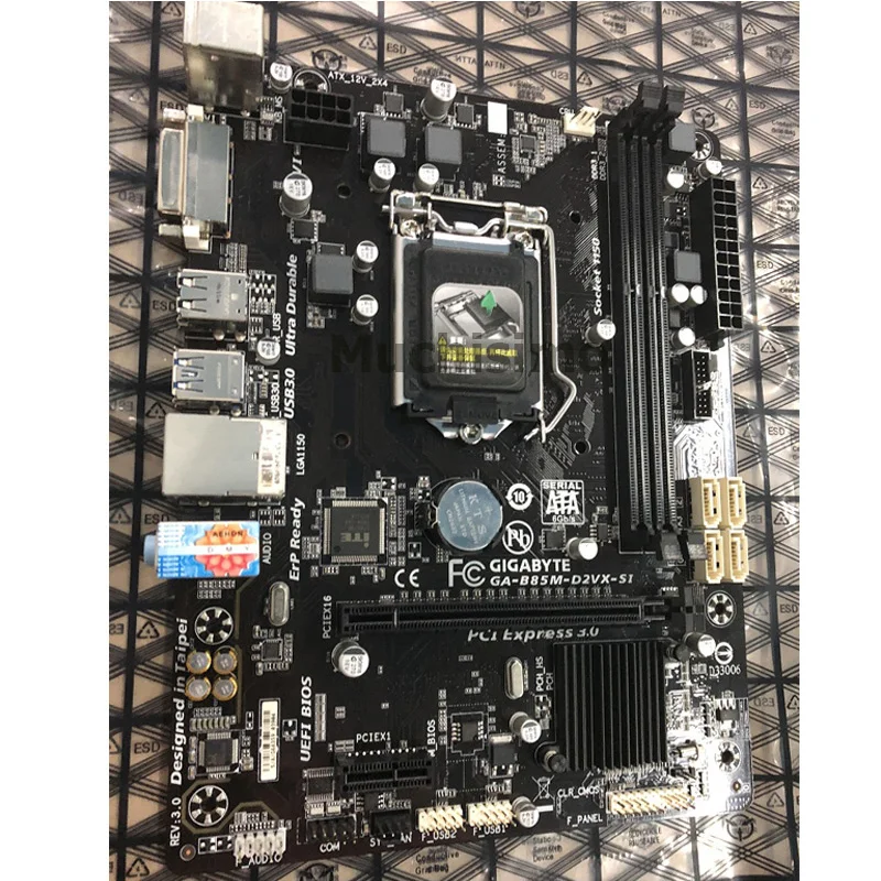 Gigabyte GA-B85M-D2VX-SI оригинальная материнская плата LGA 1150 DDR3 USB3.0 SATA3.0 16G B85 B85M-D2VX рабочего стола материнской платы Восстановленное