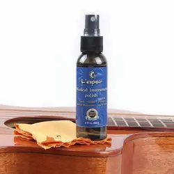 Guitar Wipe Cleaner Fingerboard Nursing Oil Fretboard Ukulele Tool Care Lemon Oil Cleaning Universal Cloth Set Accessories