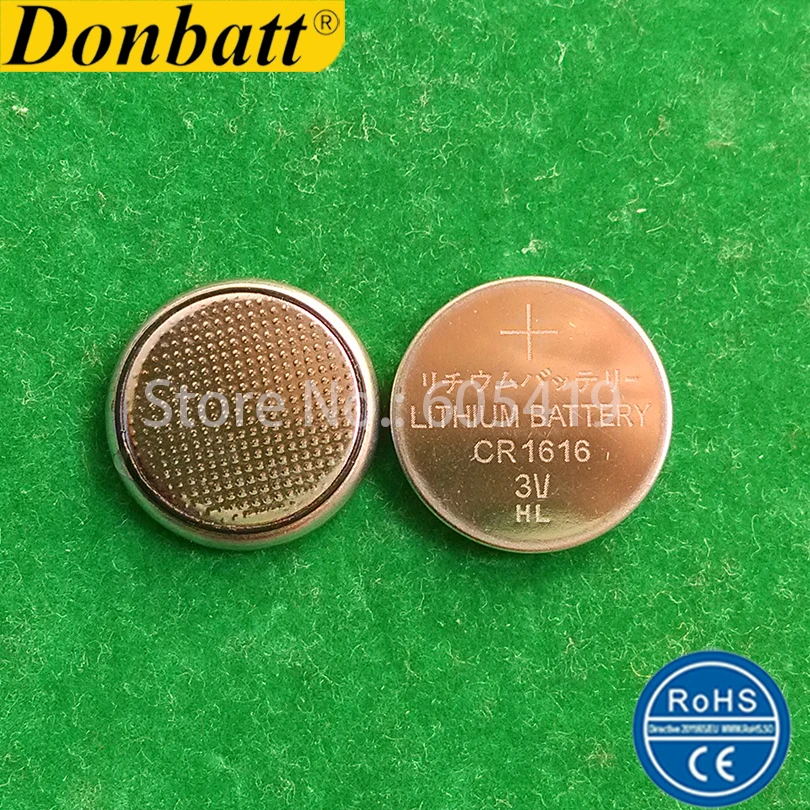 100 Brand new CR1616 DL1616 ECR1616 CR 1616 3V lithium coin cells for