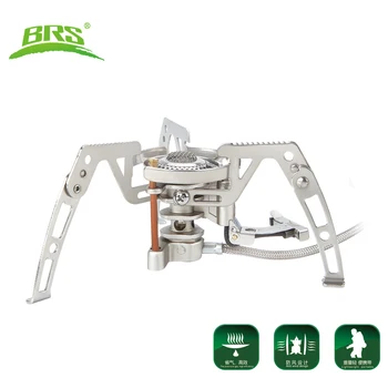 

BRS Outdoor Gas stove Camping Gas burner Folding Electronic Stove Portable Hiking Stoves ALpine Mountain Camping Equipment