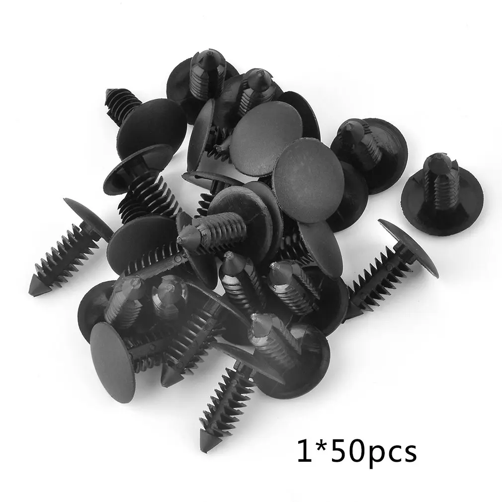 50Pcs 8mm Universal Car Rivet Fastener For Peugeot 206 307 406 407 207 ...