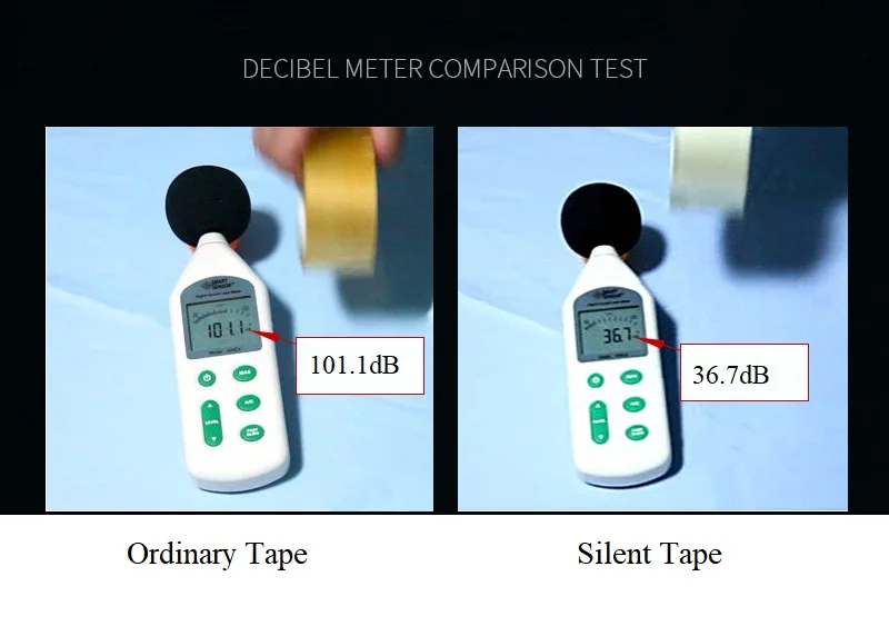 Профессиональная Бесшумная лента 50 мм * 10 бесшумная упаковочная м