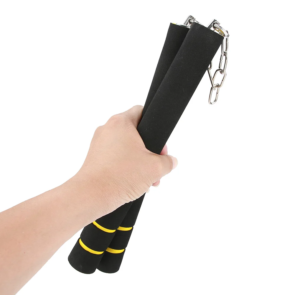 Puseky Единоборства пена Nunchaku Nunchucks губка палка цепи тренировки безопасности боевых искусств продукты