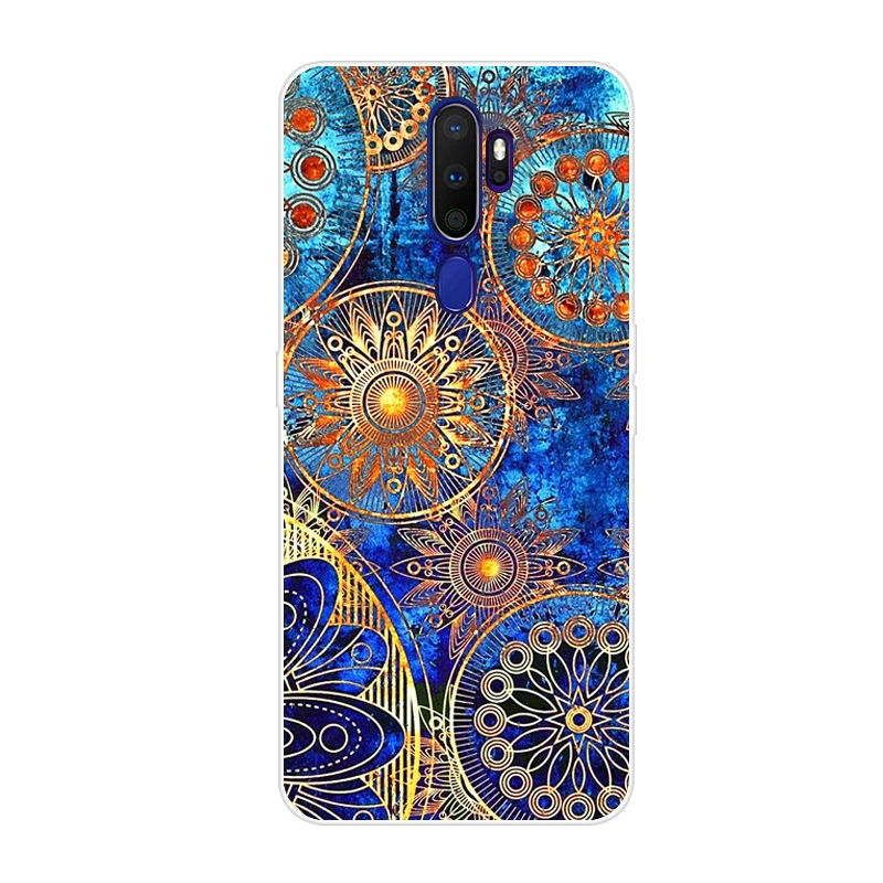 Популярный чехол для Oppo A9 A5 Чехол Мягкий ТПУ классный чехол для телефона s для Oppo A5 A9 A11x чехол на заднюю панель силиконовый чехол - Цвет: Прозрачный