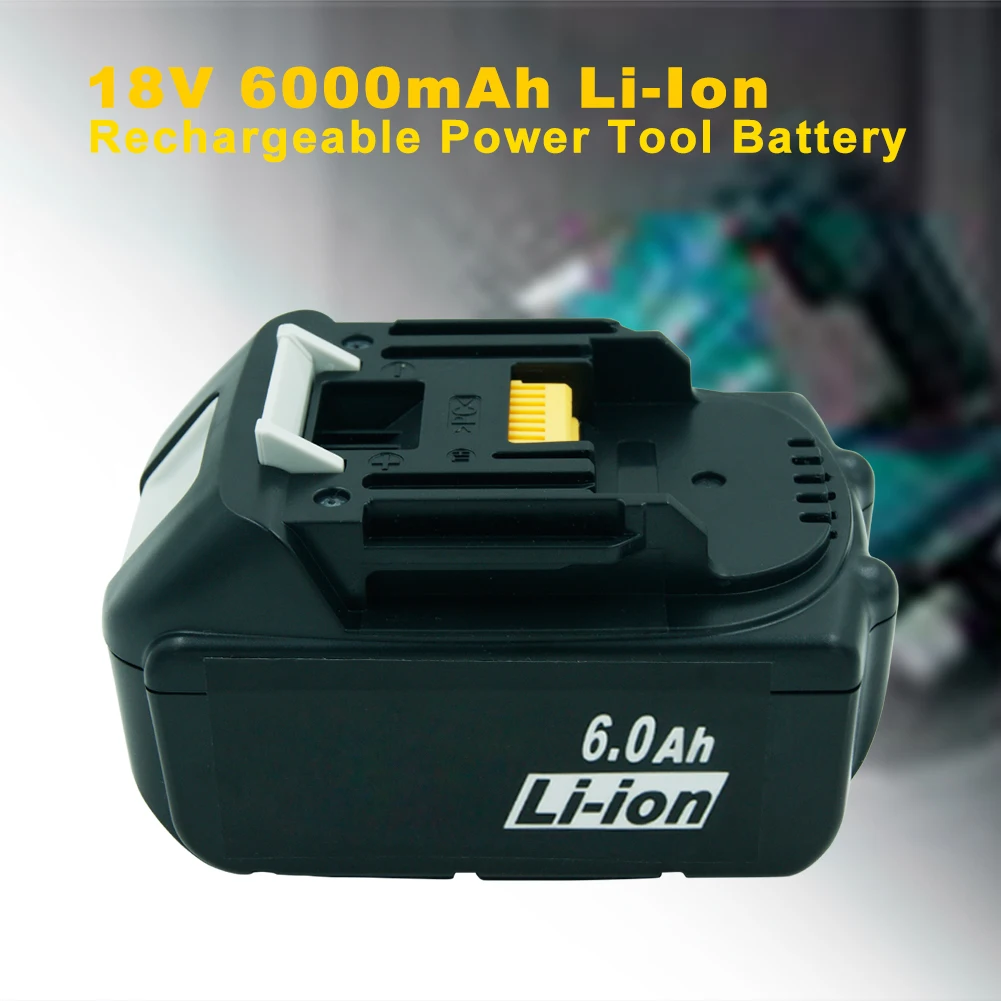 18 в 6000 мА/ч, BL1860 литий-ионная Батарея для Makita BL1850 BL1840 BL1830 BL1850 LXT400 беспроводные Мощность инструмент