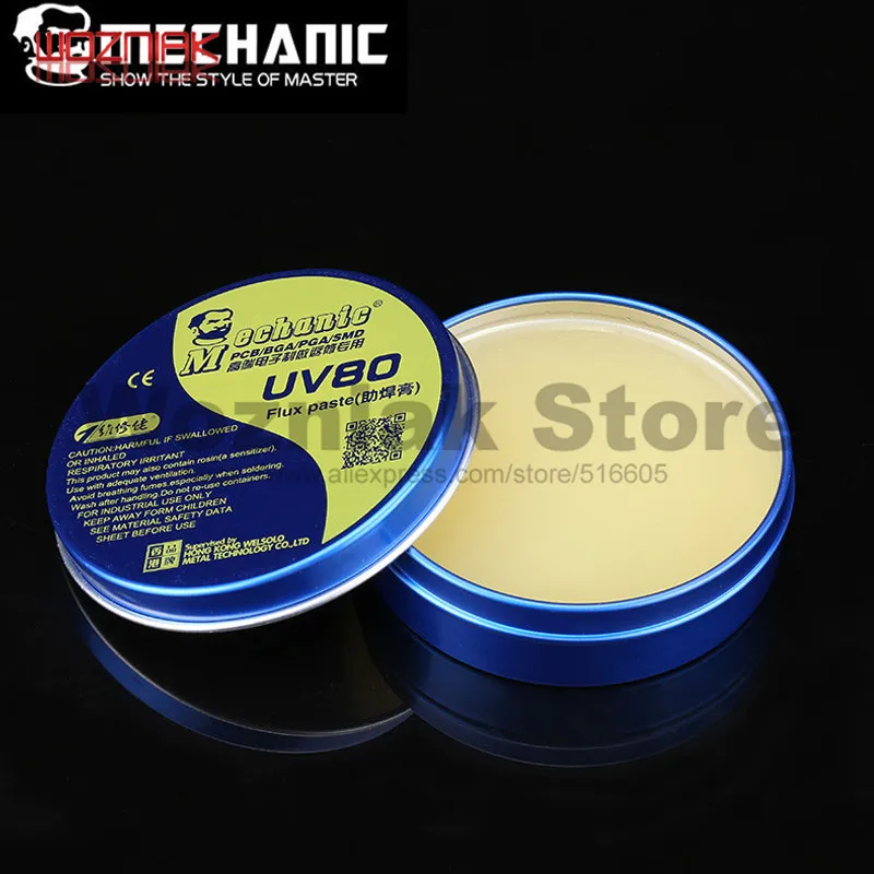 Mechanic New Mcn-Uv80 No-Clean Forrasztás Fluxus Paszta Gyarmat No ...