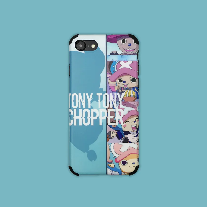 One Piece luffy sunny Roronoa Zoro chopper Anime Phone case for coque iPhone 7 7 Plus 6s 8 Plus X XR xs max case silicone cover