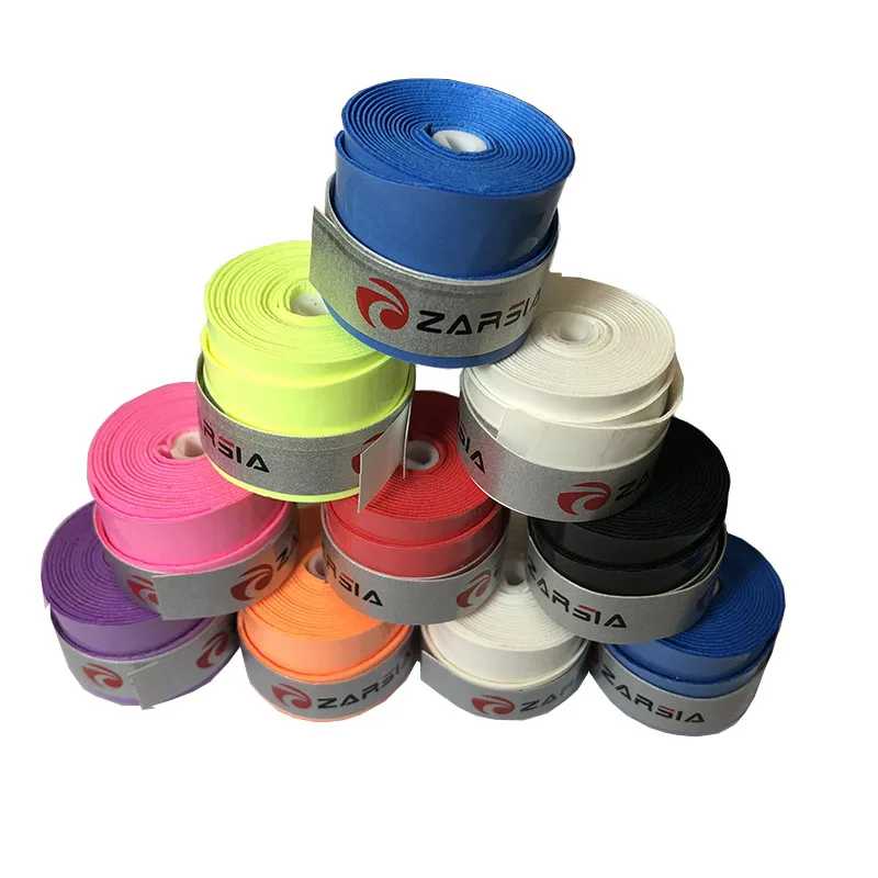 

10pcs ZARSIA Tacky Tennis Grips thin 0.68 mm Badminton Grips,tennis racket overgrips,Beach rackets Grips
