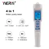 yieryi 4 in 1 TDS PH Meter PH/TDS/EC/Temperature Meter Digital Water Quality Monitor Tester for Pools, Drinking Water, Aquariums ► Photo 1/6