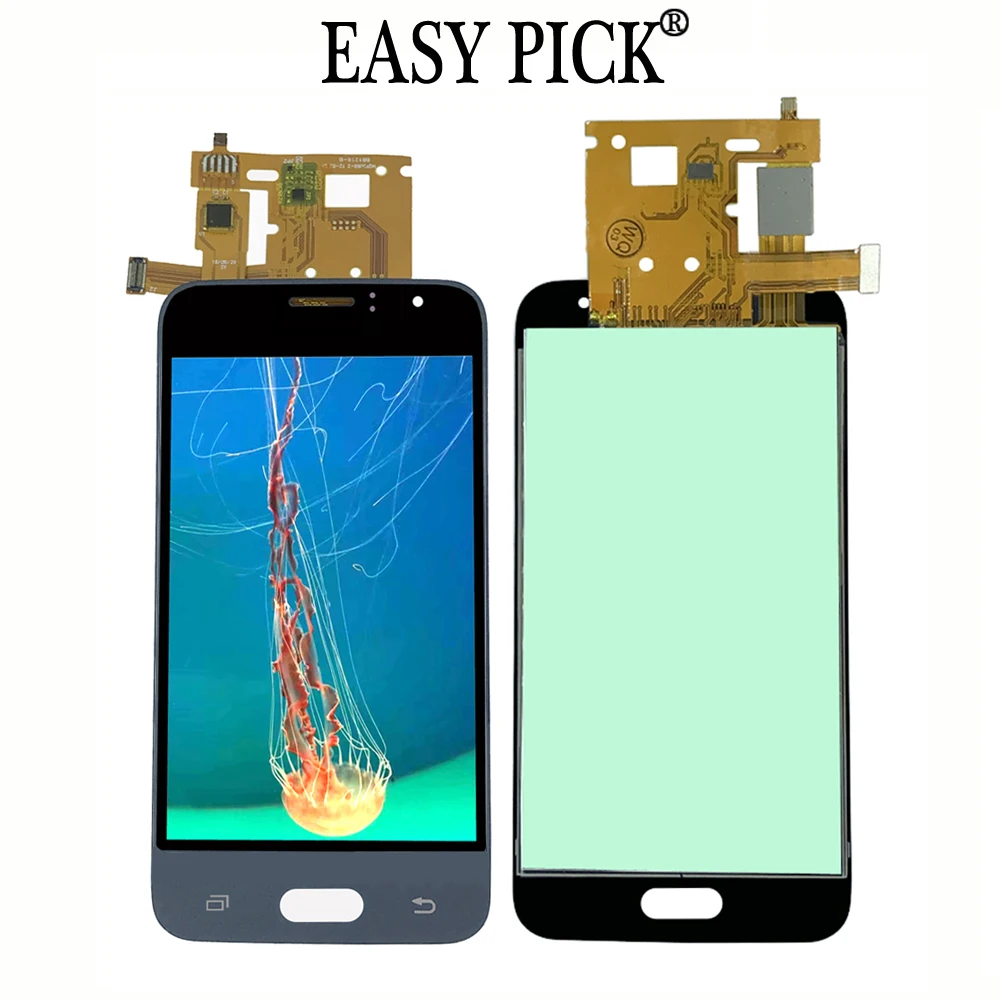Pаспродажа Для samsung Galaxy J1 2016 J120F DS J120F J120M J120H DS J120G ЖК дисплей кодирующий преобразователь сенсорного экрана в сборе