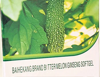 

Bitter gourd and American ginseng extract 100pcs/bottle to help lower bl ood sugar