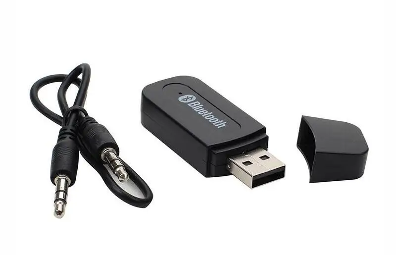 Penerima Audio AUX Bluetooth Mobil USB 