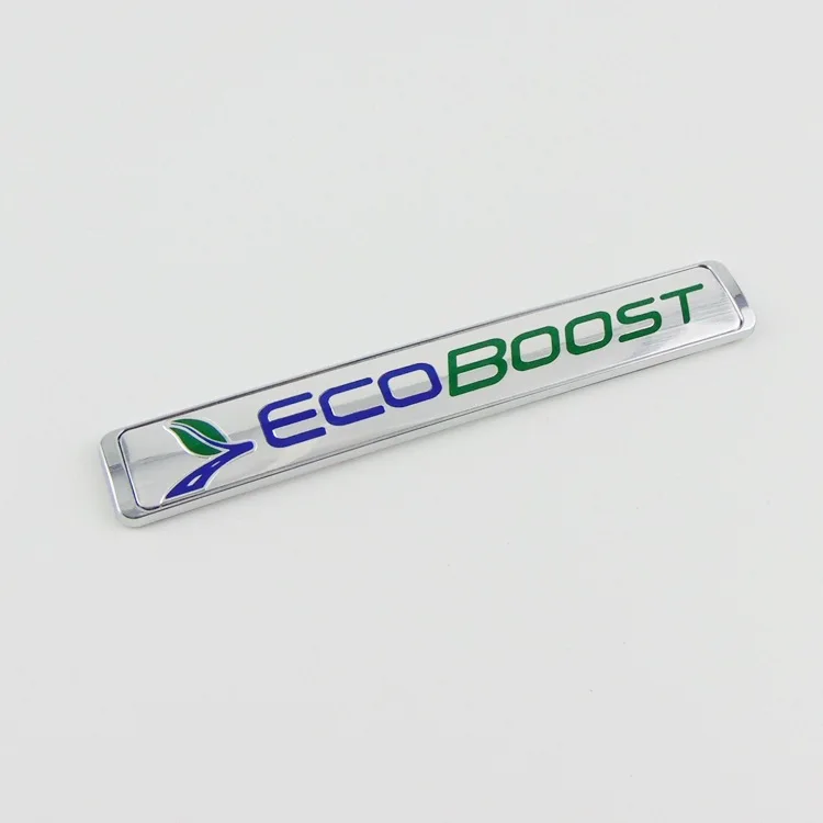 Спортивная наклейка с логотипом Ecoboost специальный металлический Автомобильный