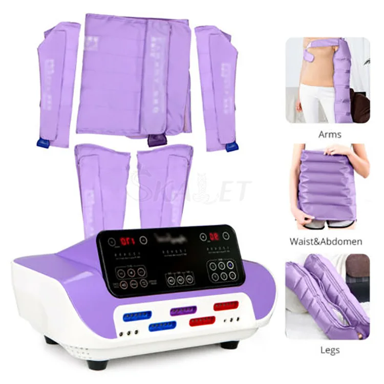 

Spa Clinic Use Air Pressure Therapy Heating Lymph Drainage Massage Weight Loss Shaping Machine