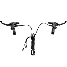1 Pair 49PDD Electric Scooter AccessoriesSpare Parts For BicycleElectric E-bike Mechanical Brake Lever Short Lever Cutout Wuxing