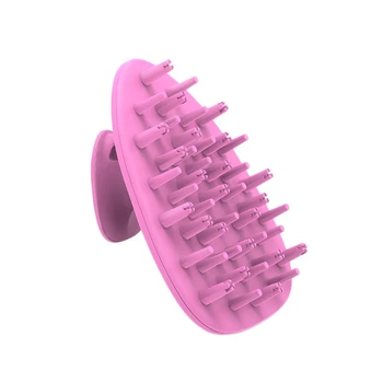 

Comb Scalp Massage Brush Silicone Brush Adult Scratch Wash Shower Head Hair Mini Massage Meridian Comb