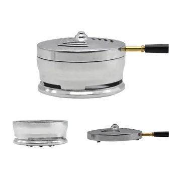 

Aluminium Alloy Shisha Hookah Bowl Hookahs Cup Metal Chicha Charcoal Holder Smoking Accessories Single Handle