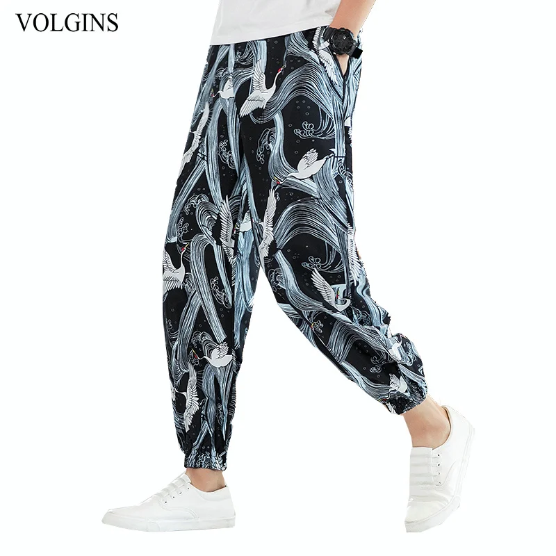 Streetwear Chinese Style Printed Harem Pants Men Cargo Pant Tactical Hip Hop Pant Casual Camo Trousers Multi Pocket 2020 Spring Streetwear Chinese Style Printed Harem Pants Men Cargo Pant Tactical Hip Hop Pant Casual Camo Trousers Multi Pocket 2020 Spring