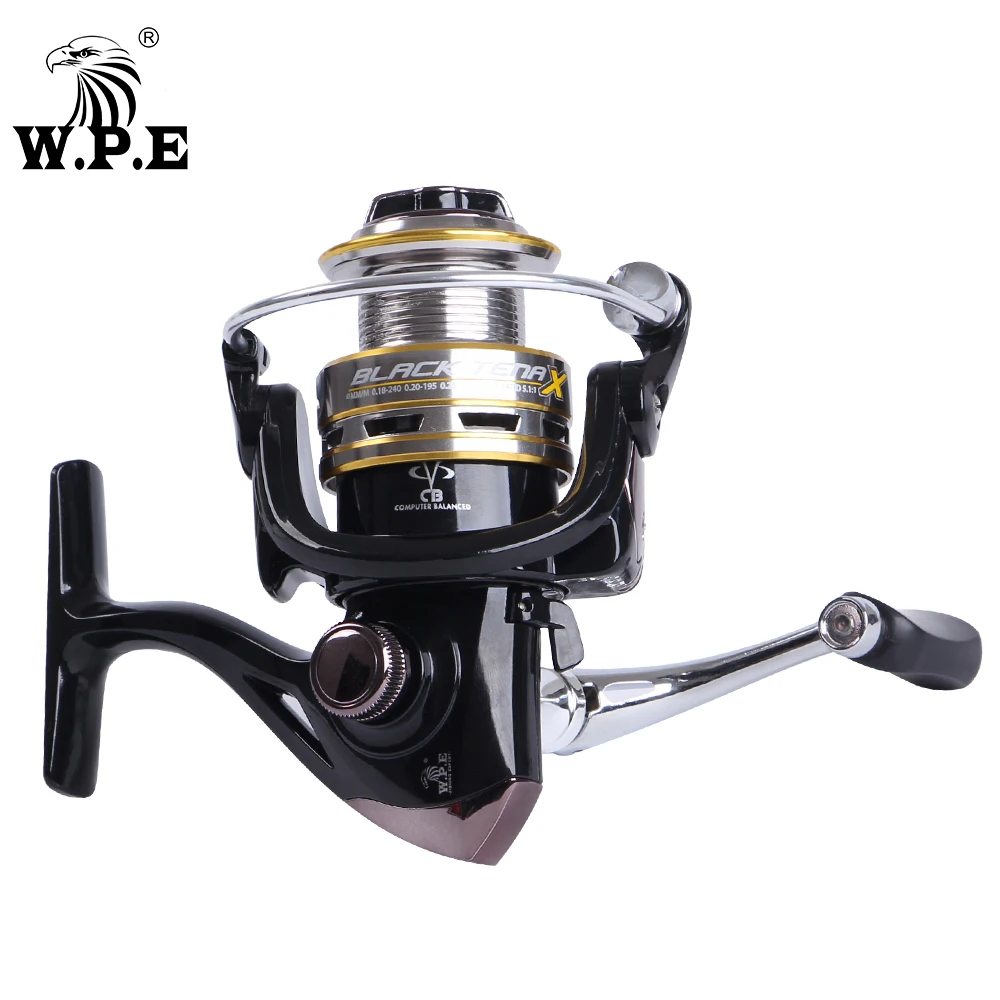 

W.P.E Spinning Fishing Reel BT Series 5.1:1 2000 3000 4000 5000 with 9+1 Ball Bearings 8KG Max Drag Power Fish Wheel