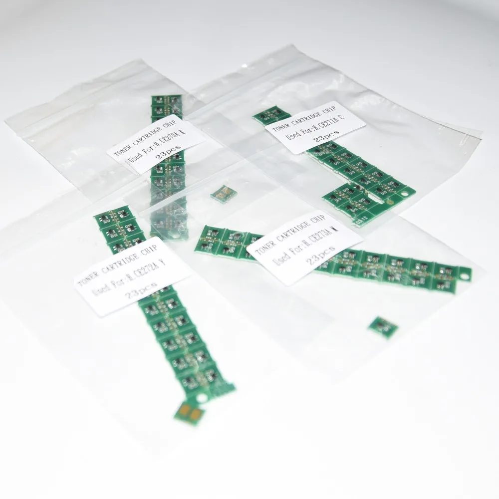 5 комплектов чип для тонера CE270A CE271A CE272A CE273A HP 650A CP5525dn 5525xh M750dn 750xh 5525 барабана |