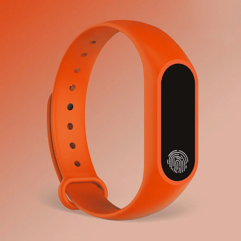 Новинка, женские часы-браслет, спортивные, цифровой, светодиодный, электронные, женские наручные часы для женщин, женские наручные часы, часы, подарки - Цвет: orange