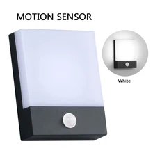 СВЕТОДИОДНЫЙ Уличный настенный светильник для двора, прохода, крыльца, непромокаемая Водонепроницаемая дорожка, современный коридор, отель, дорожка для дома, алюминий, 20 Вт, сад