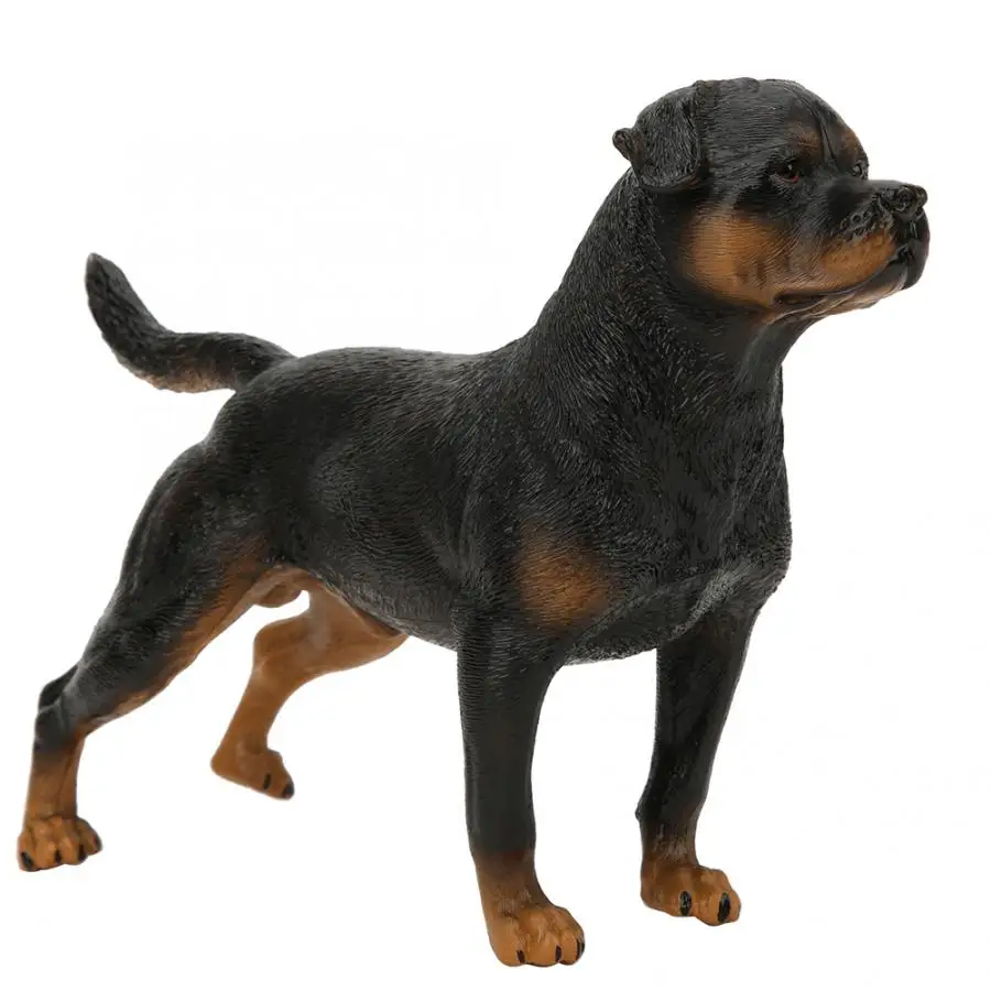 轟音ロットワイラー犬模型玩具アクションフィギュアコレクター