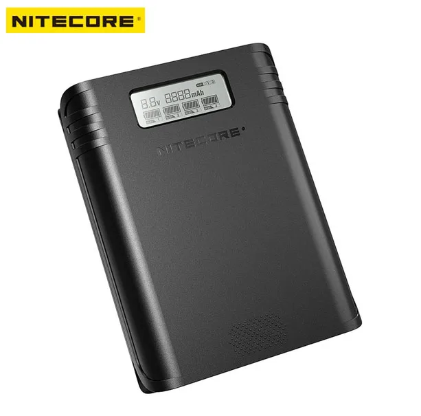 Четырехслойное гибкое зарядное устройство NITECORE F4 для li ion/IMR 18650 ЖК дисплей в